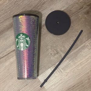 Starbucks Purple Sequin Tumbler